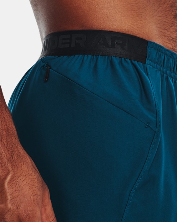 Men's UA Accelerate Pro Pants, Blue, pdpMainDesktop image number 3